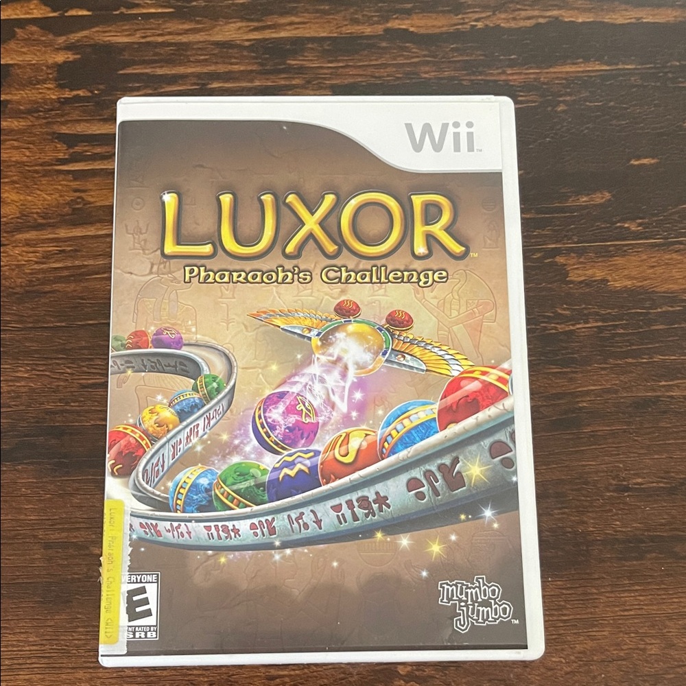 Luxor: Pharaoh's Challenge for Wii - White Case